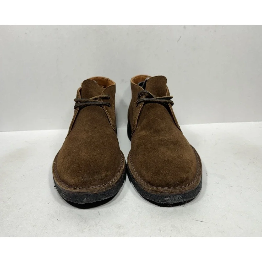 Frye Chukka Boots Brown Suede Desert Crepe Sole Men's Size 11 3481380 BRN